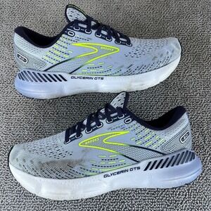 Brooks Glycerin GTS 20 Blue White Road Running Shoes Sneakers Women's Size 8.5B